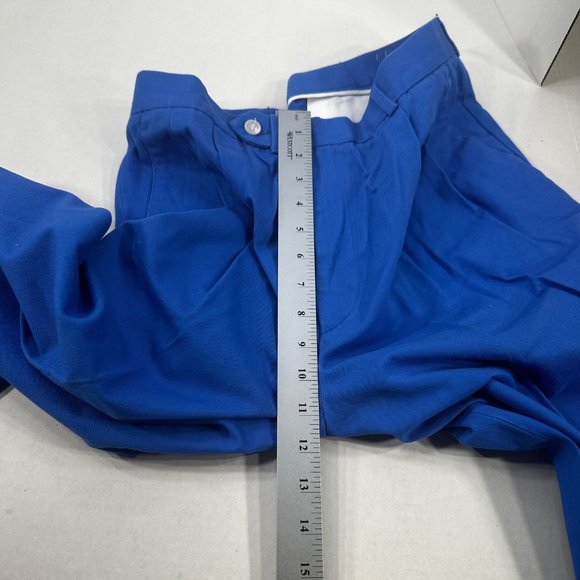 Aureus Men's Sz 36 Pant Pleated Raw Hem Needs To Be Tailored Blue New With Tags - Picture 11 of 16